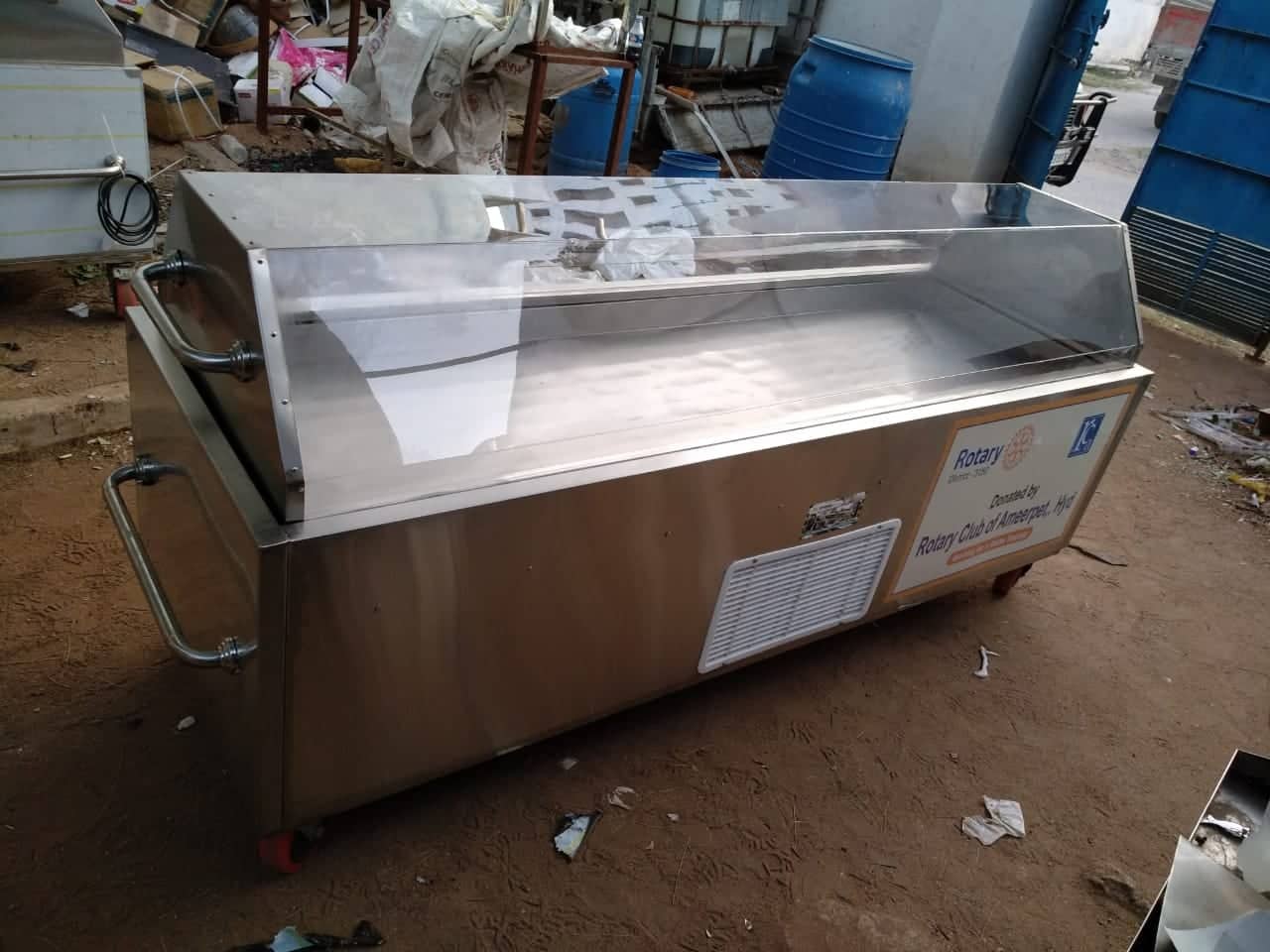 Dead Body Freezer Box Daimond Model