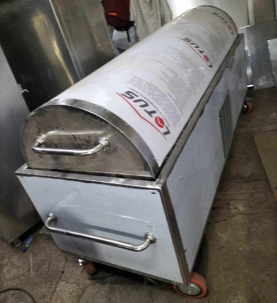 Dead Body Freezer Box Round Dome