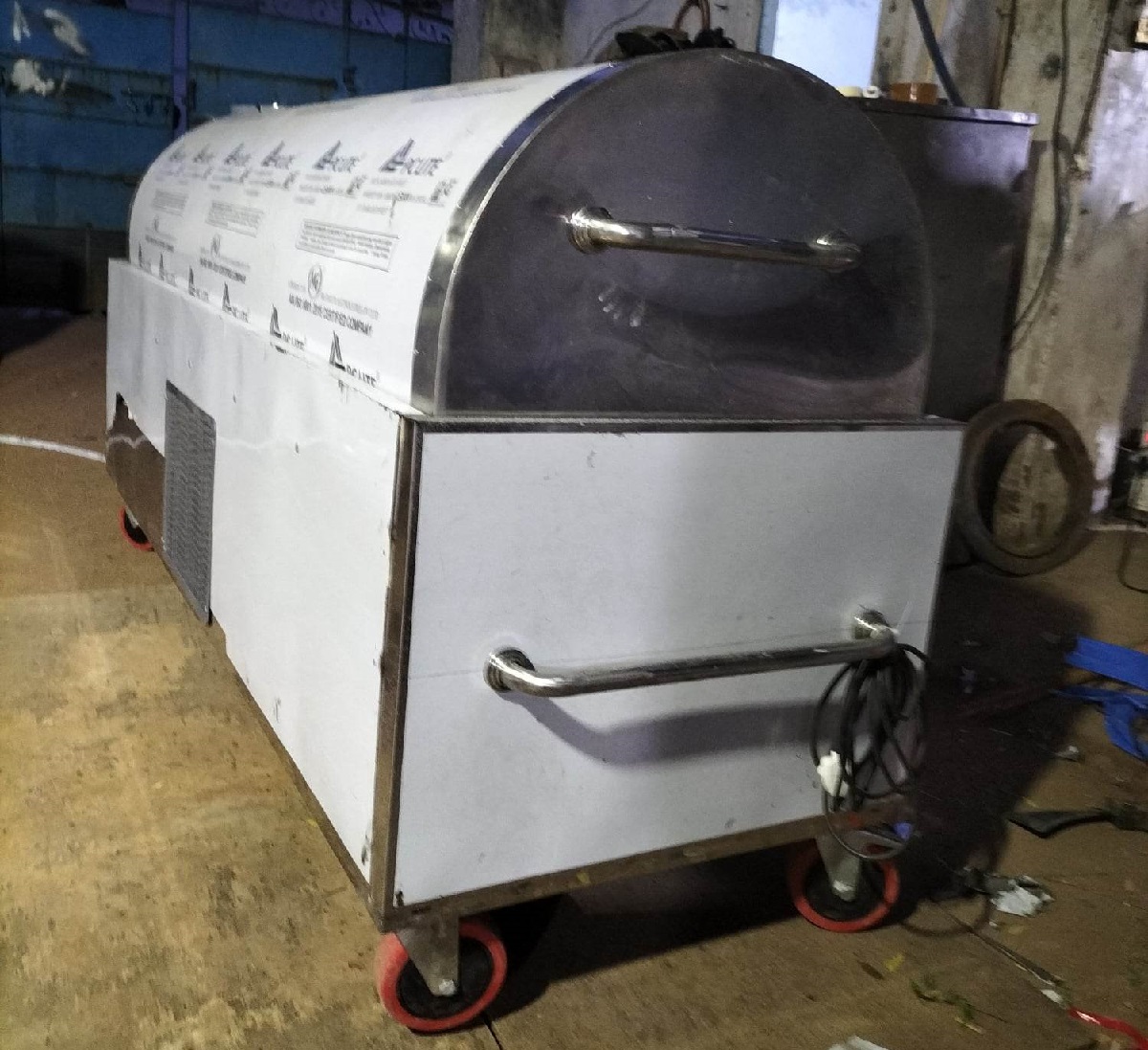 Dead Body Freezer Box Round Dome