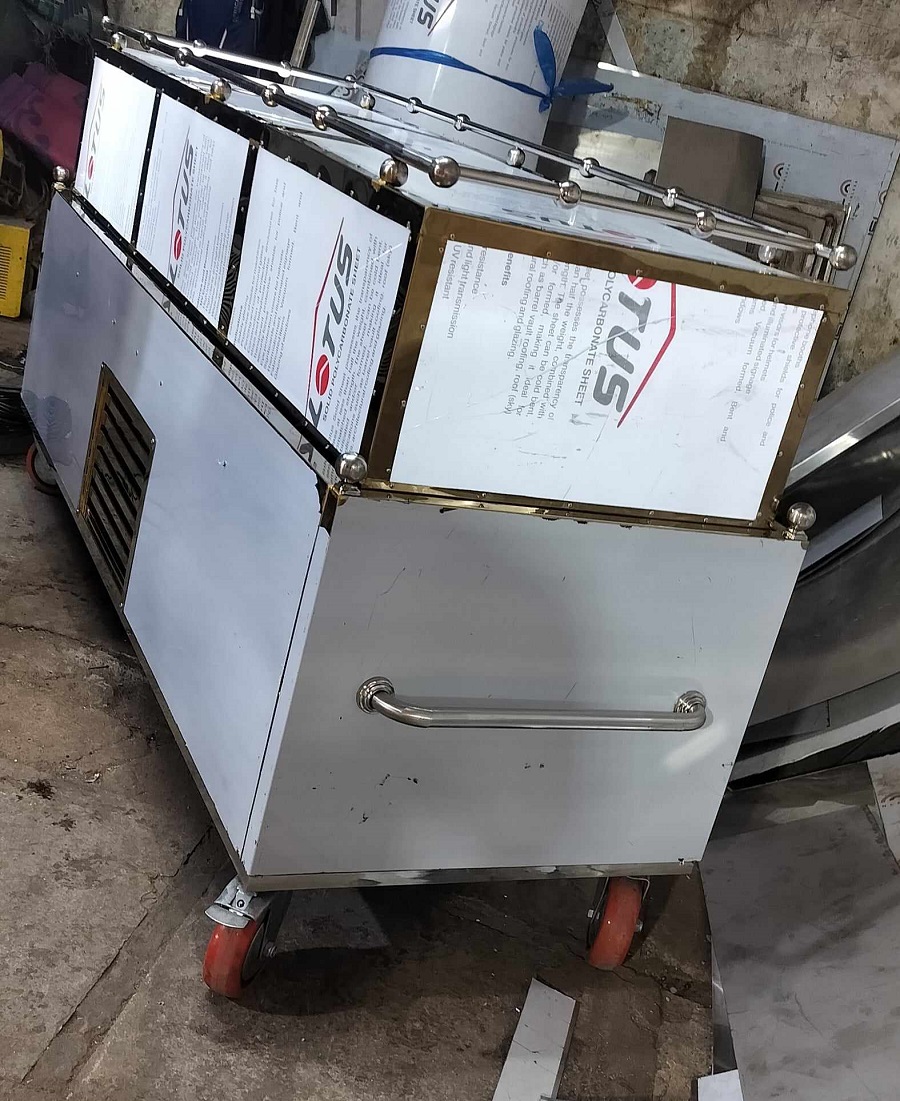 Dead Body Freezer Box Square Dome