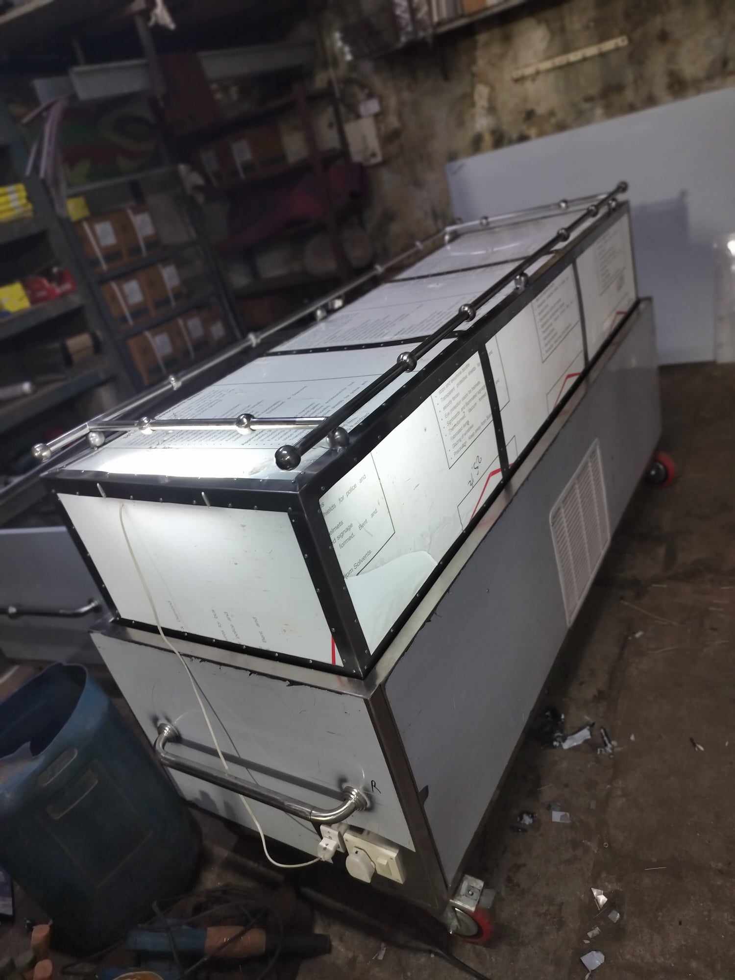 Dead Body Freezer Box Square Dome