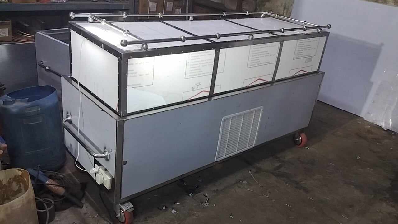 Dead Body Freezer Box Square Dome