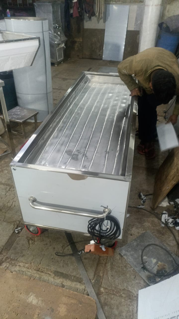 VIP Golden Dead Body Freezer Box