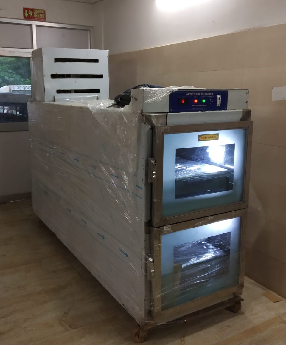 Two Body Mortuary Freezer Cabinet