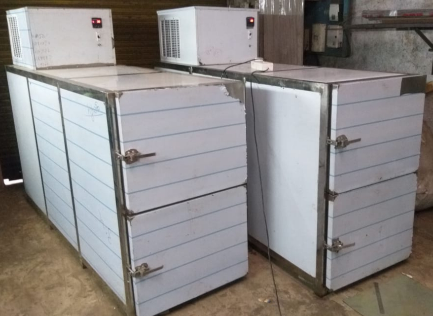 Two Body Mortuary Freezer Cabinet