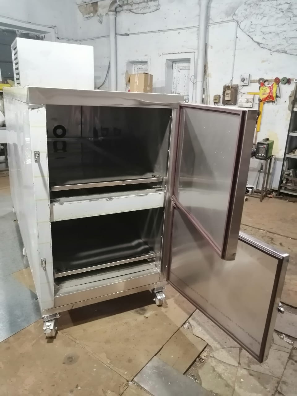 Two Body Mortuary Freezer Cabinet