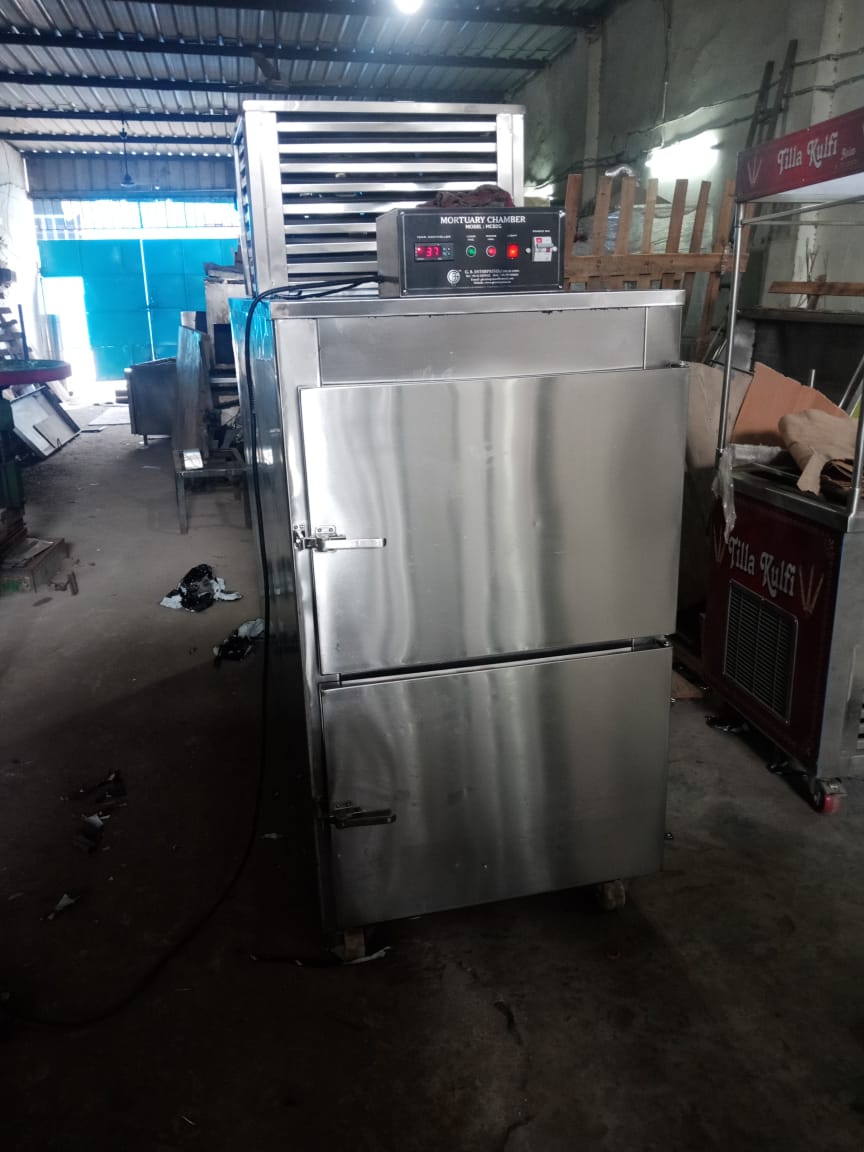 Two Body Mortuary Freezer Cabinet