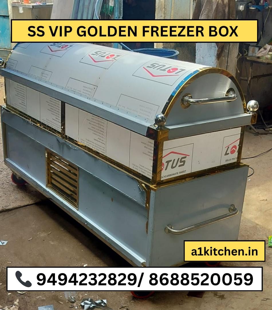 Vip Golden Steel Dead Body Freezer Box