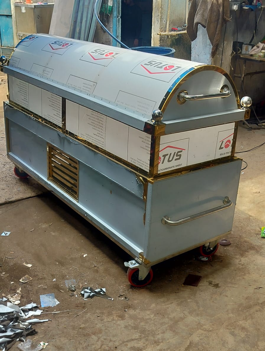 Vip Golden Steel Dead Body Freezer Box