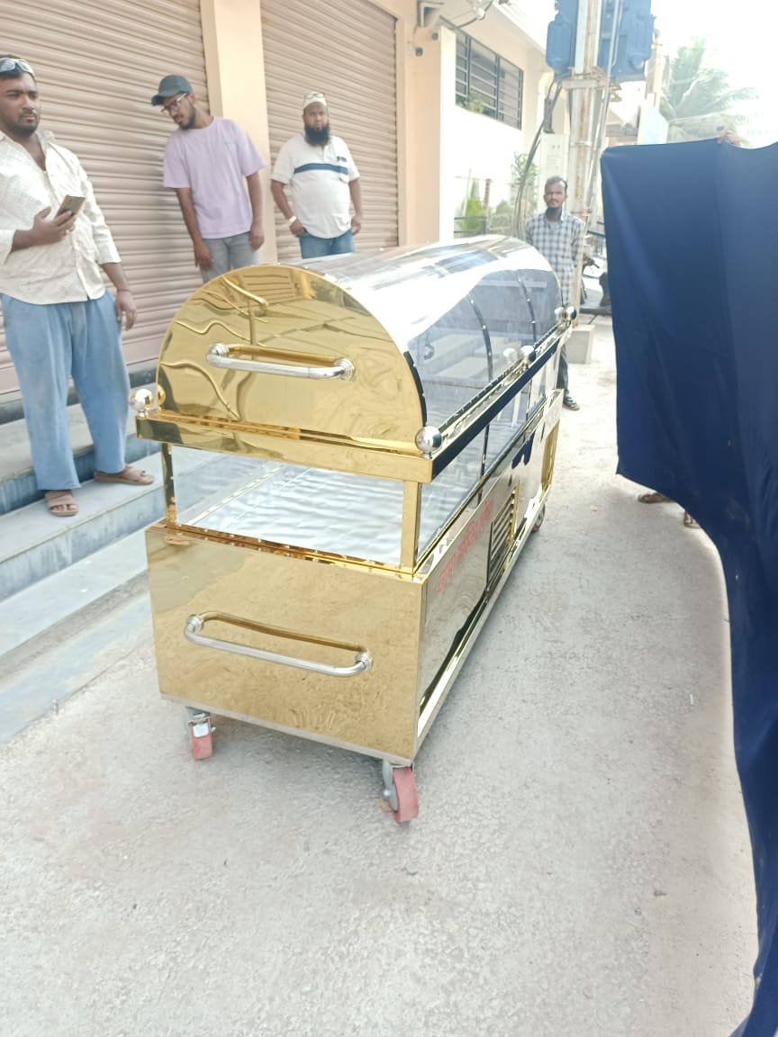 Vip Golden Steel Dead Body Freezer Box