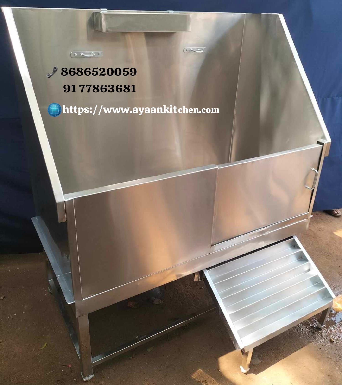 Stainless Steel Dog Bathing Tub Manufacturer