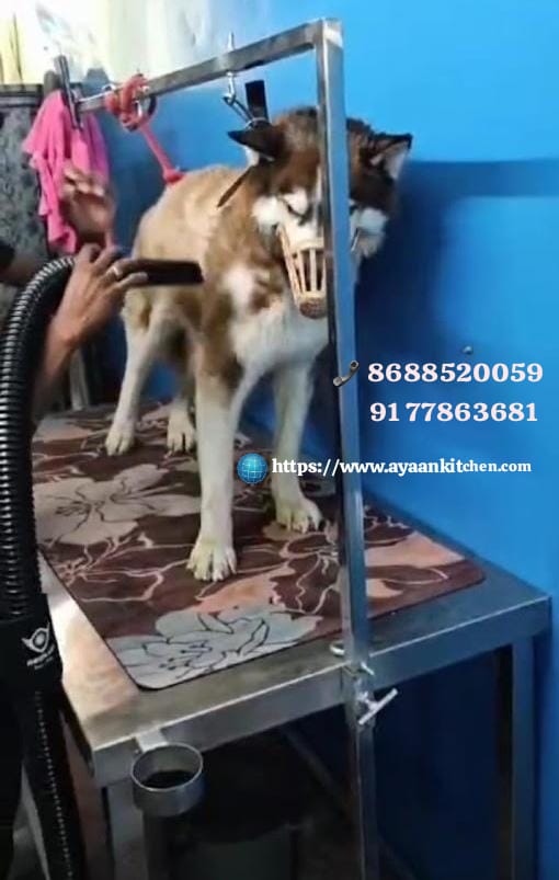 Stainless Steel Dog Grooming Table