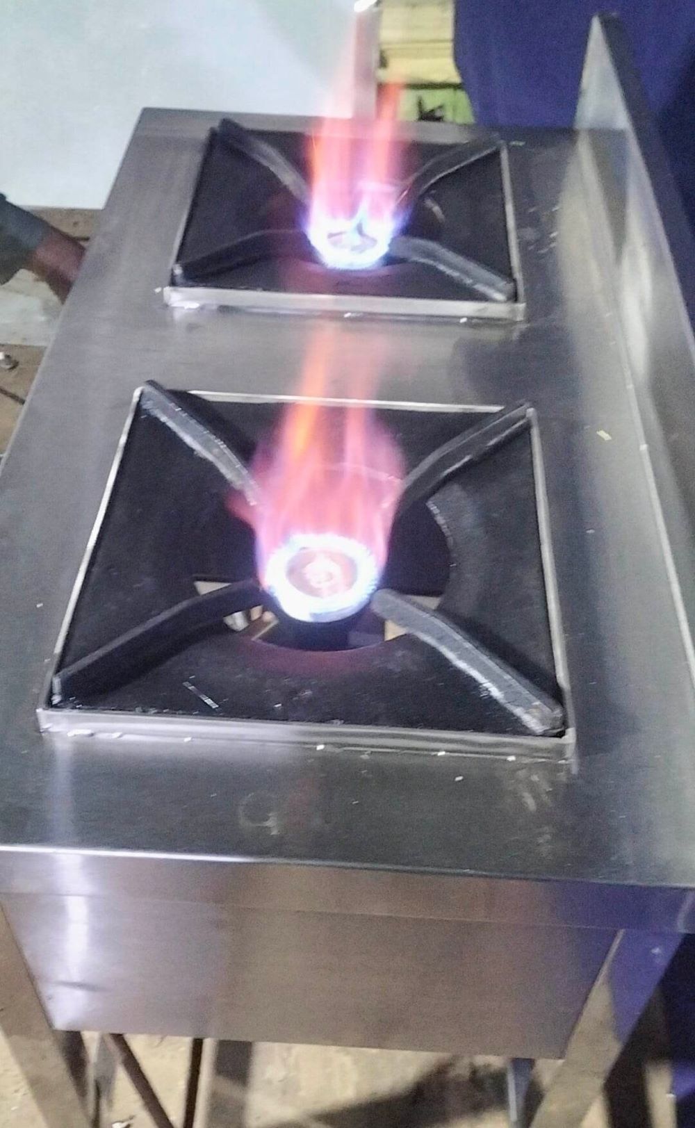 Two Burner Indian Cooking Range