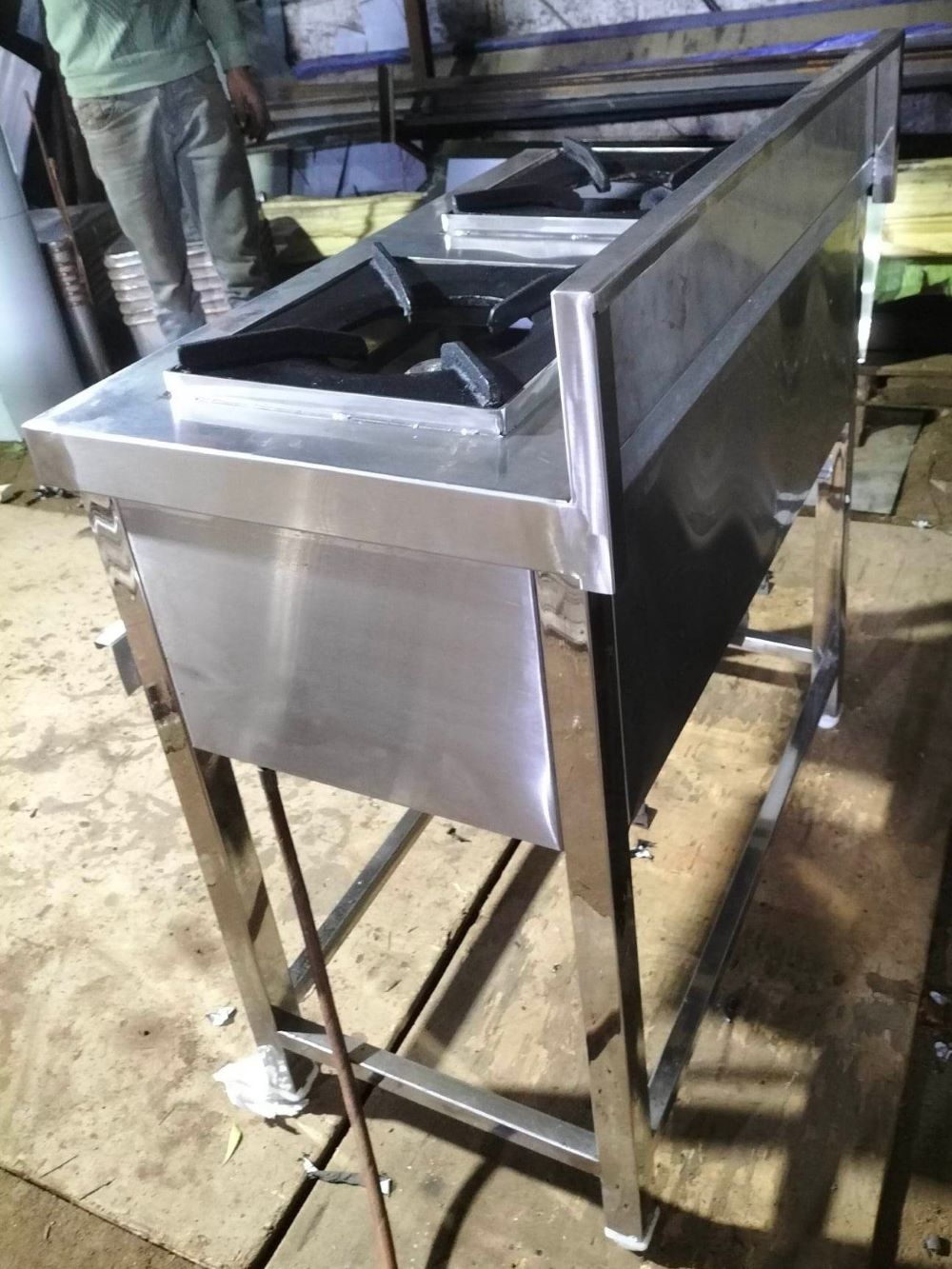 Two Burner Indian Cooking Range
