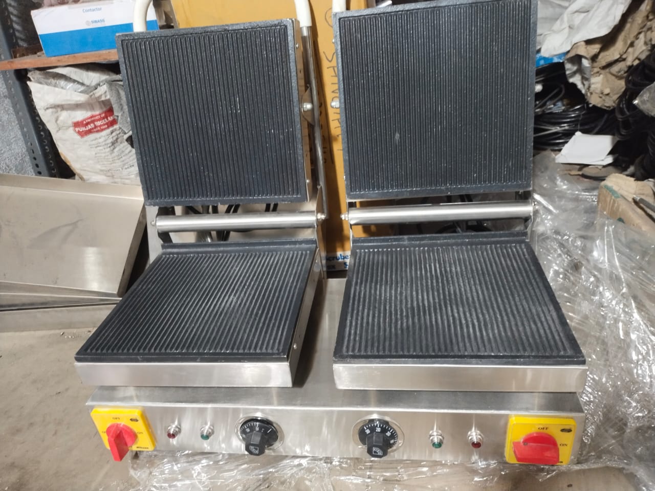 Commercial Sandwich Griller Double Headed