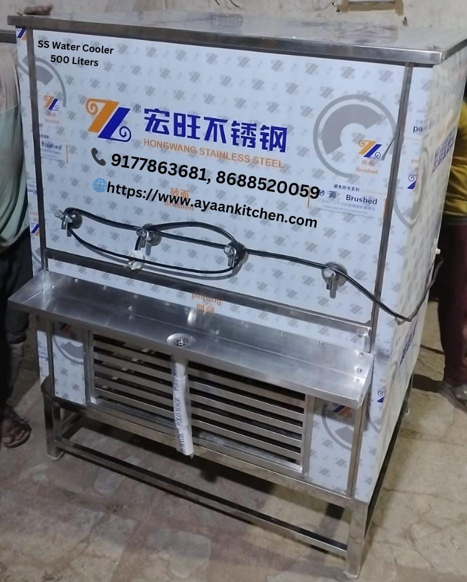 Stainless Steel Drinking Water Cooler 500 liters