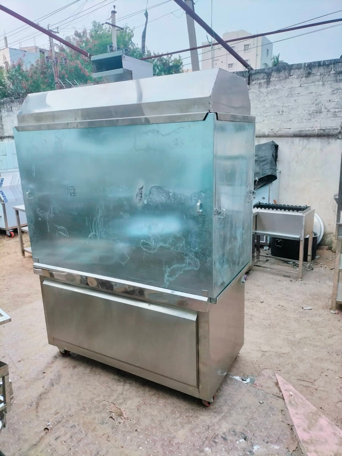 Stainless Steel Fast Food Counter
