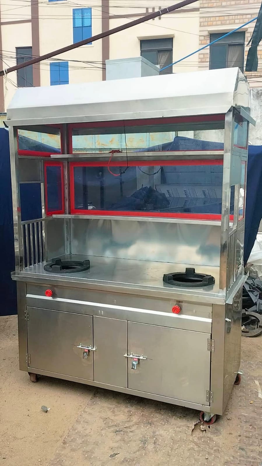 Stainless Steel Fast Food Counter