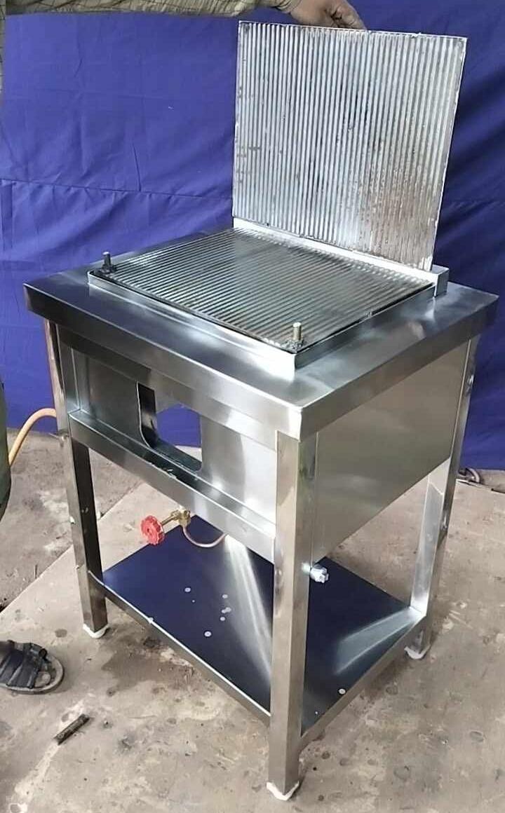 Stainless Steel Gas Sandwhich Griller