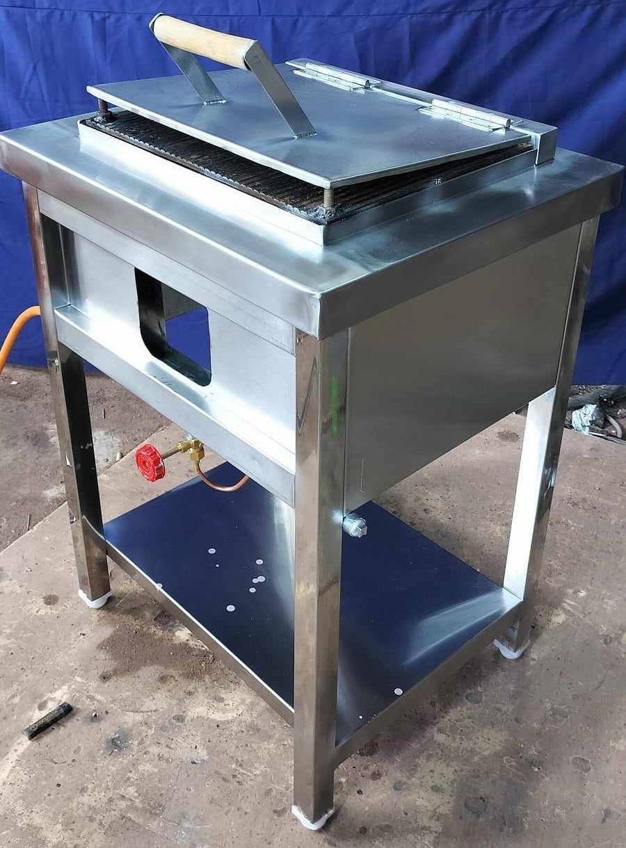 Stainless Steel Gas Sandwhich Griller
